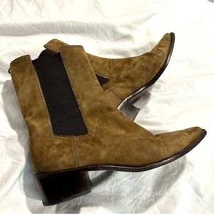 Tory Burch suede boots size 10.5